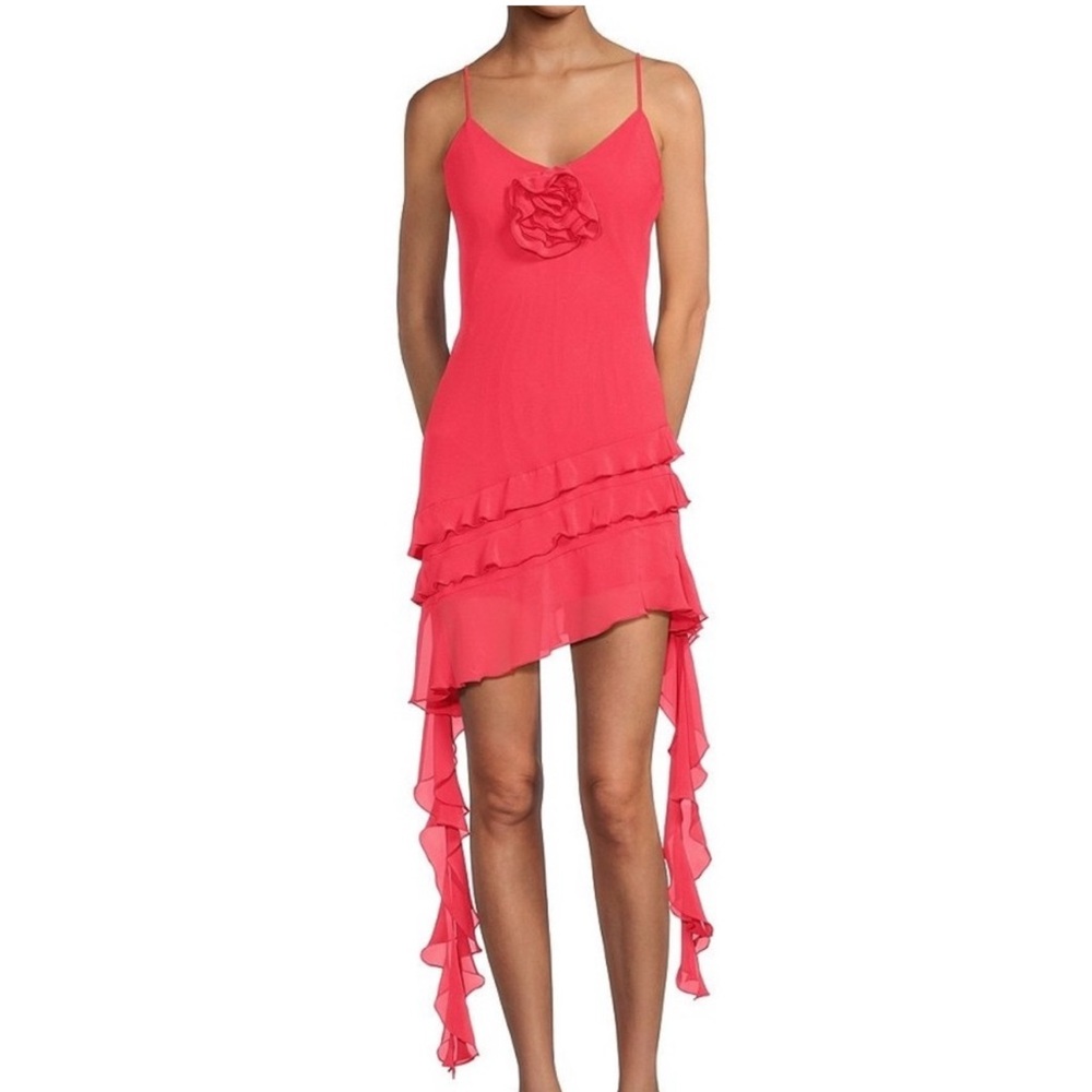 Gianni Bini Pink High Low Dress